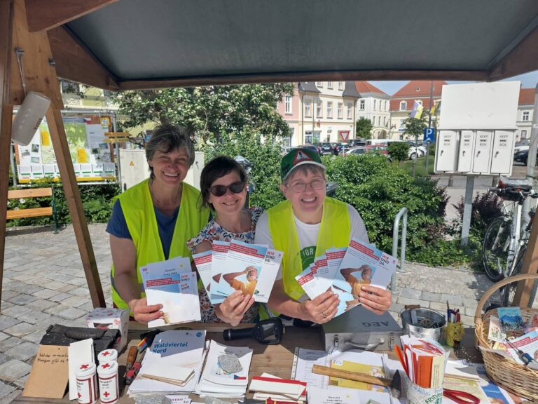 Wenn Hitze zur Gefahr wird – Hitzeaktionstag 4. Juni  am Stadtplatz in Gmünd