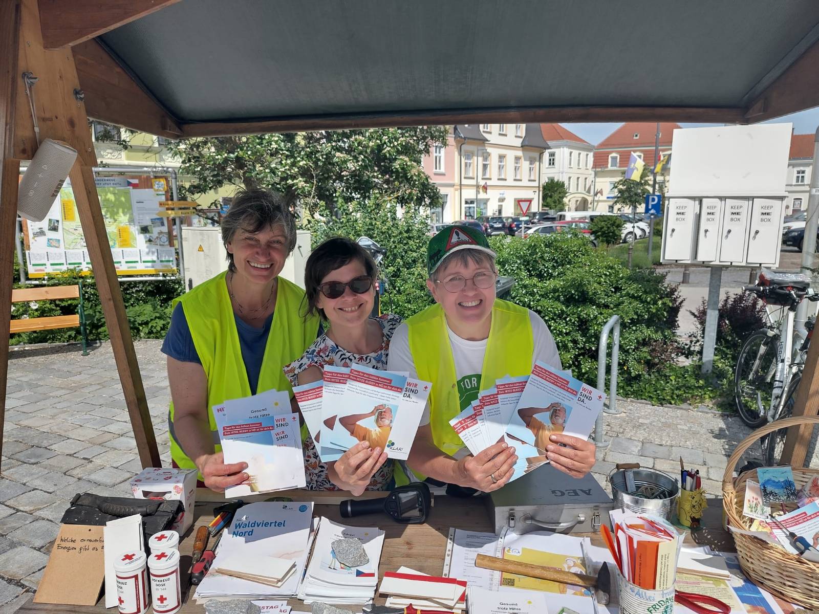 You are currently viewing Wenn Hitze zur Gefahr wird – Hitzeaktionstag 4. Juni  am Stadtplatz in Gmünd