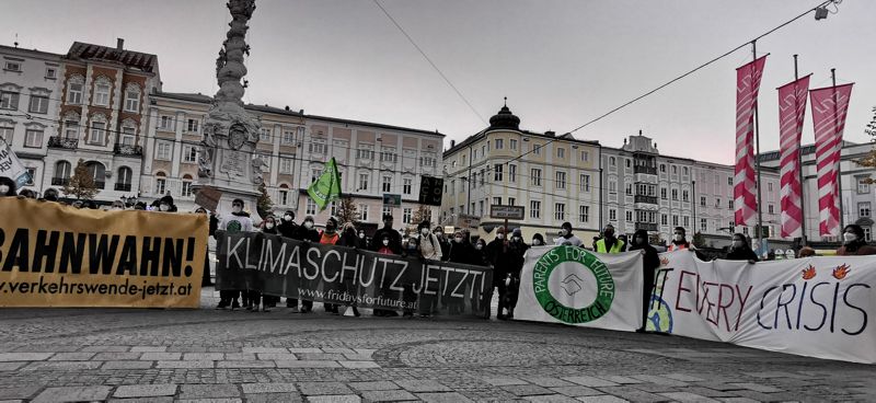 You are currently viewing Weltweiter Klimastreik in Linz