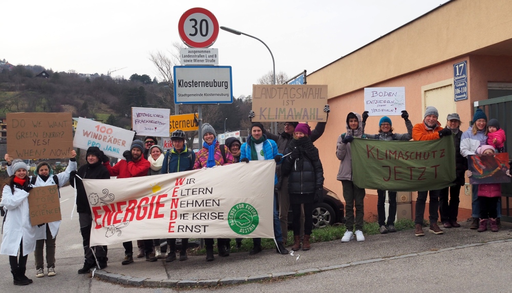 Read more about the article Klosterneuburg For Future – Landtagswahl ist Klimawahl