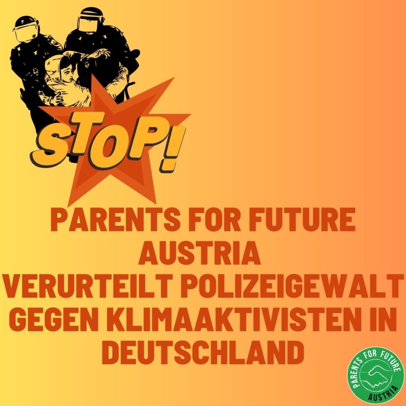 Read more about the article Parents For Future verurteilt Polizeigewalt