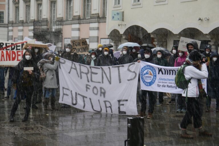 weltweiter Klimastreik in Linz