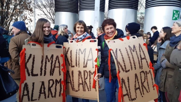 Gmundner Parents am weltweiten Klimastreik in Linz