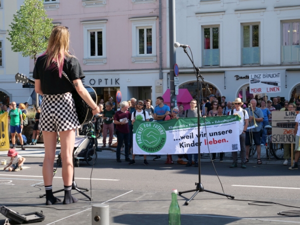 Read more about the article Parents For Future beim weltweiten Klimastreik in Linz (15.9.2023)