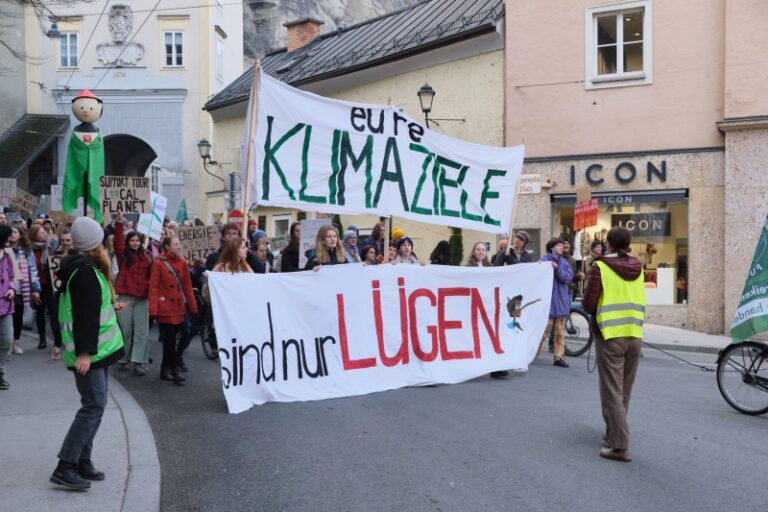 Weltweiter Klimastreik „Keine Zeit für Scheinklimaschutz“