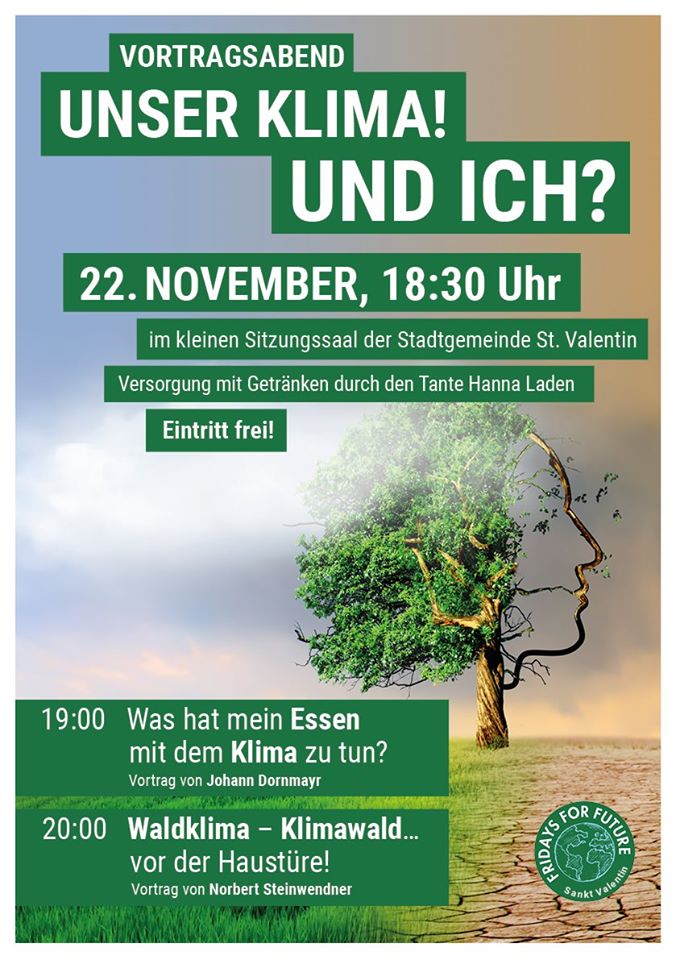 Read more about the article Vortragsabend: “Unser Klima! – Und ich?”