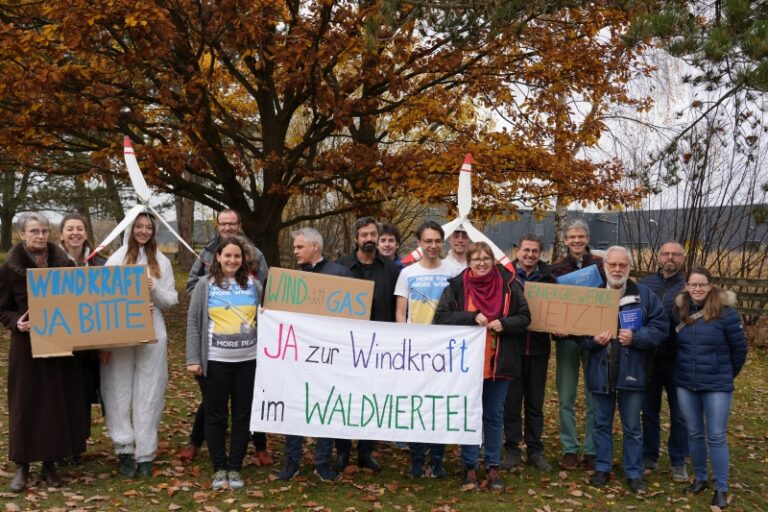 Ja zur Windenergie – auch bei uns im Waldviertel!